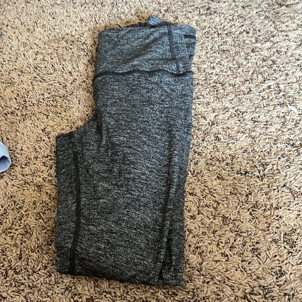 Lululemon heater grey leggings